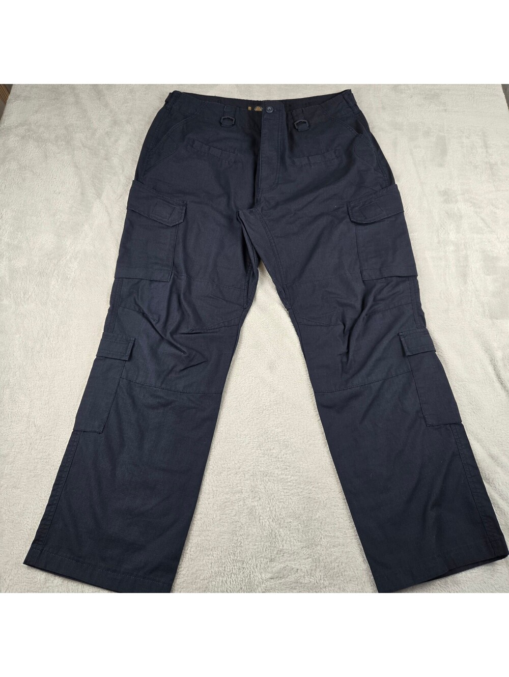LA Police Gear Operator Tactical Cargo Pants Navy 38x32